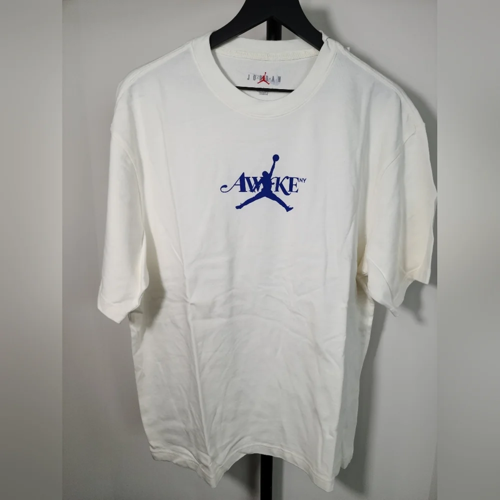 Nike Air Jordan x Awake NY Solid Tee White Size Men Small NEW